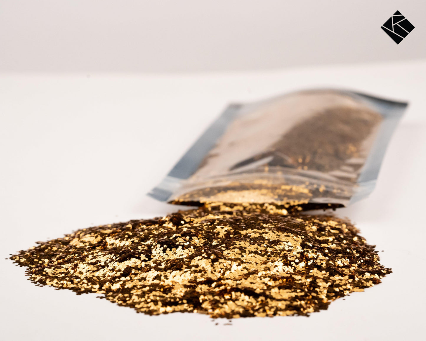 Fenkraft Big Glitter Gold - 40 Grams - fenkraft art resin